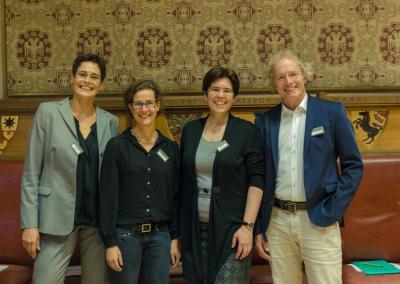 Das Team hinter der Veranstaltung: Andrea Blome, Anke Feige, Helga Hendricks, Wolfram Goldbeck